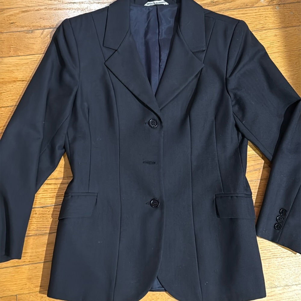 🐴BEAUFONT BLACK RIDING JACKET -Size 12R🐴